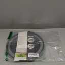 Tovolo Microwave Splatter Cover for Food, Medium (Charcoal) - Collapsible & Vented Silicone Splatter Guard Lid - Microwave Plate & Dish Cover with Handle - BPA-Free Kitchen Gadget for Meal Prep (Medium (10 inch)