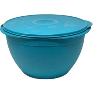 Maxi Jumbo Mega Mixing Salad bowl blue with Seal - 42 cups