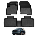 Falafa Floor Mats Fit for 2015-2025 Ford Edge, TPE All Weather Custom Floor Liners for 2015-2025 Edge Full Set 1st and 2nd Row Non-Slip Odorless
