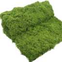 FAICOIA Fake Moss for Crafts 39" x 39" Faux Moss Mat for Plants Indoor Green Artificial Moss Rug for Decorating Planters Crafts DIY Table Centerpieces Fairy Garden Floral Wedding 100 x 100cm