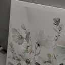 Elegant Flowers Wall Art Abstract Floral Pictures Wall Decor Modern Green Botanical Canvas Painting Flower Blossom Canvas Print Artwork for Living Room Bedroom Office Home Wall Decoration 20" x 40"