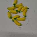 Kasyat 11 Pcs Banana Stress Toys Banana Stretchy Toys PU Relief Stress Balls Tiny Party Supplies for Relief Party Favors(2.36 Inches)