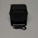 Wireless Induction Speaker 5-in-1 Bluetooth Speaker with Phone Stand,Stereo Sound, 3500mAh Rechargeable, 8 RGB Ambient Light, 360 Adjustable Holder for iPhone/Android/iPad,Gifts for Men Women (Black)