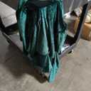 Green Victorian-style suit 2-piece velvet set, L