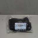 FITRELL Women's Crew Socks Ankle Athletic Cushioned Running Casual Socks for Women and Men, 3 Pairs Black, Medium