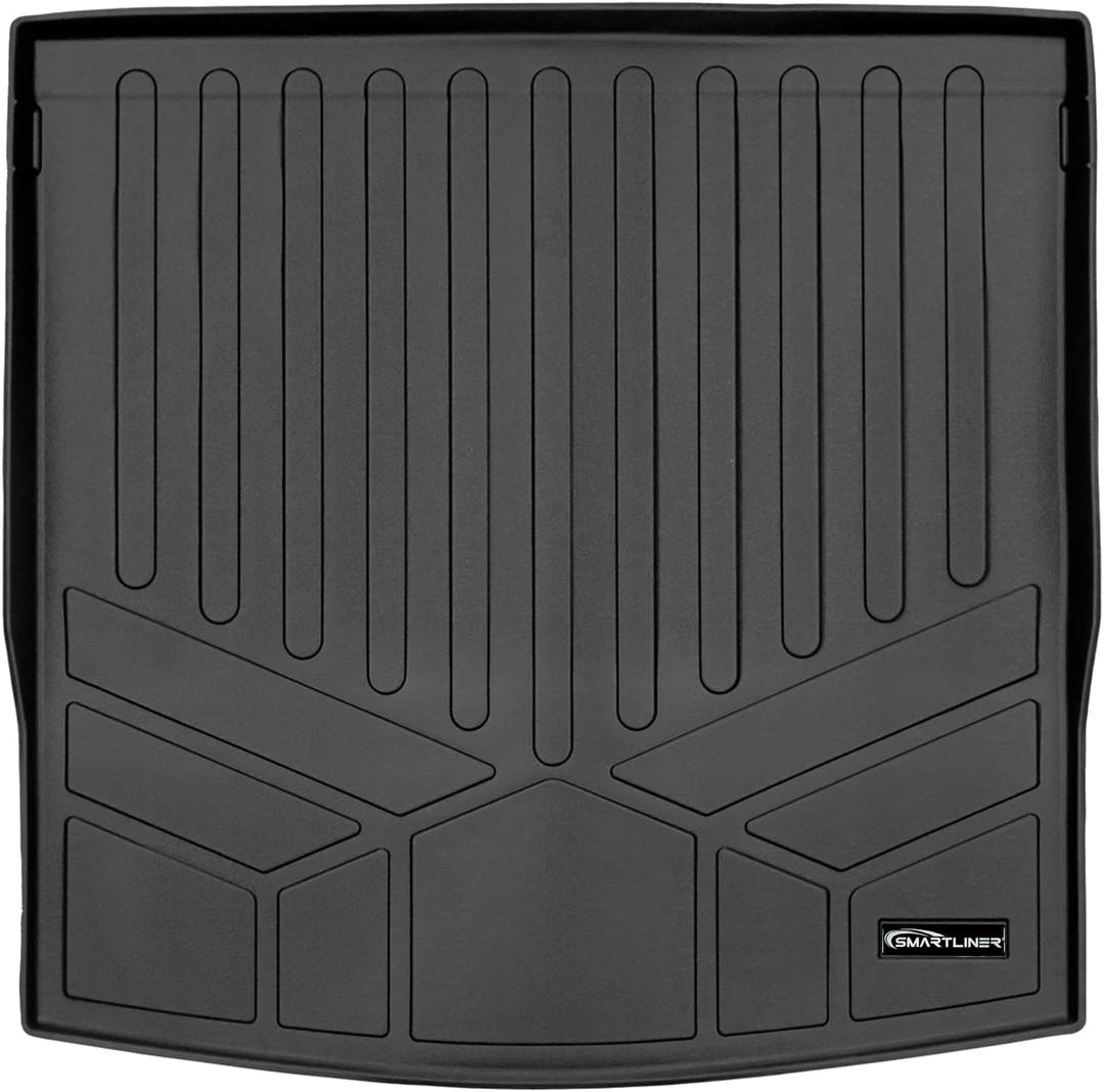 SMARTLINER Custom Fit All Weather Protection Cargo Liner Mat Behind 2nd Row Compatible with 2018-2024 Volkswagen Tiguan