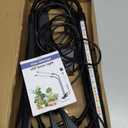 Garpsen Grow Lights for Indoor Plants, 2PCS 2 Heads Full Spectrum Led Grow Lights for Seed Starting, 80 LEDs Plant Grow Light, with Auto ON/Off 6/12/16H Timer, 5 Dimmable Levels (460nm/660nm/3000K) ((2 Pack)2 Arms)