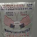 American Flag Sticker Decal- 9.44x11.8 Removable American Flag Decals for Trucks Car Trailer SUV Van or Any Smooth Surface, Patriotic Car Removable Sticker - Bumper Stickers-26
