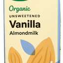 365 by Whole Foods Market, Organic Unsweetened Vanilla Almond Milk, 32 Fl Oz (EXP 04/02/27)
