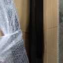 Happybuy 3-Step Transitional Handrail Fits 1 or 3 Steps Matte Stair Rail Wrought Iron Handrail with Installation Kit Hand Rails for Outdoor Steps (Unadjustable) (Black)