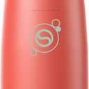 sodastream Fizz & Go Cool, Stainless Steel Carbonated Water Bottle 0.9L, Insulated Metal Bottle for Sparkling Water, Compatible with TERRA, ART, ENSO & More in Papaya Orange