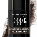 Toppik Hair Building Fibers, Dark Brown, 12g Fill In Fine or Thinning Hair, Instantly Thicker, Fuller Looking, 9 Shades for Men & Women, Keratin Protein Formula