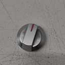 AMI Parts DG94-03500A/Z Stove Knob Replacement and DG94-04167 DG94-03500U Gas Stove Knobs -Models NX60T8111SS NX60T8311SS NX60T8711SS for Oven Burner Top Stove knobs 1pcs (Silvery)