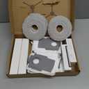 Qrevo S Replacement Accessories for Roborock Qrevo S/Qrevo Pro/Qrevo Plus/QRevo MaxV Replacement Parts for Qrevo S Accessory Kit 2 Main Brushes 6 Dust Bags 4 Filters 4 Mop Pads 4 Side Brushes
