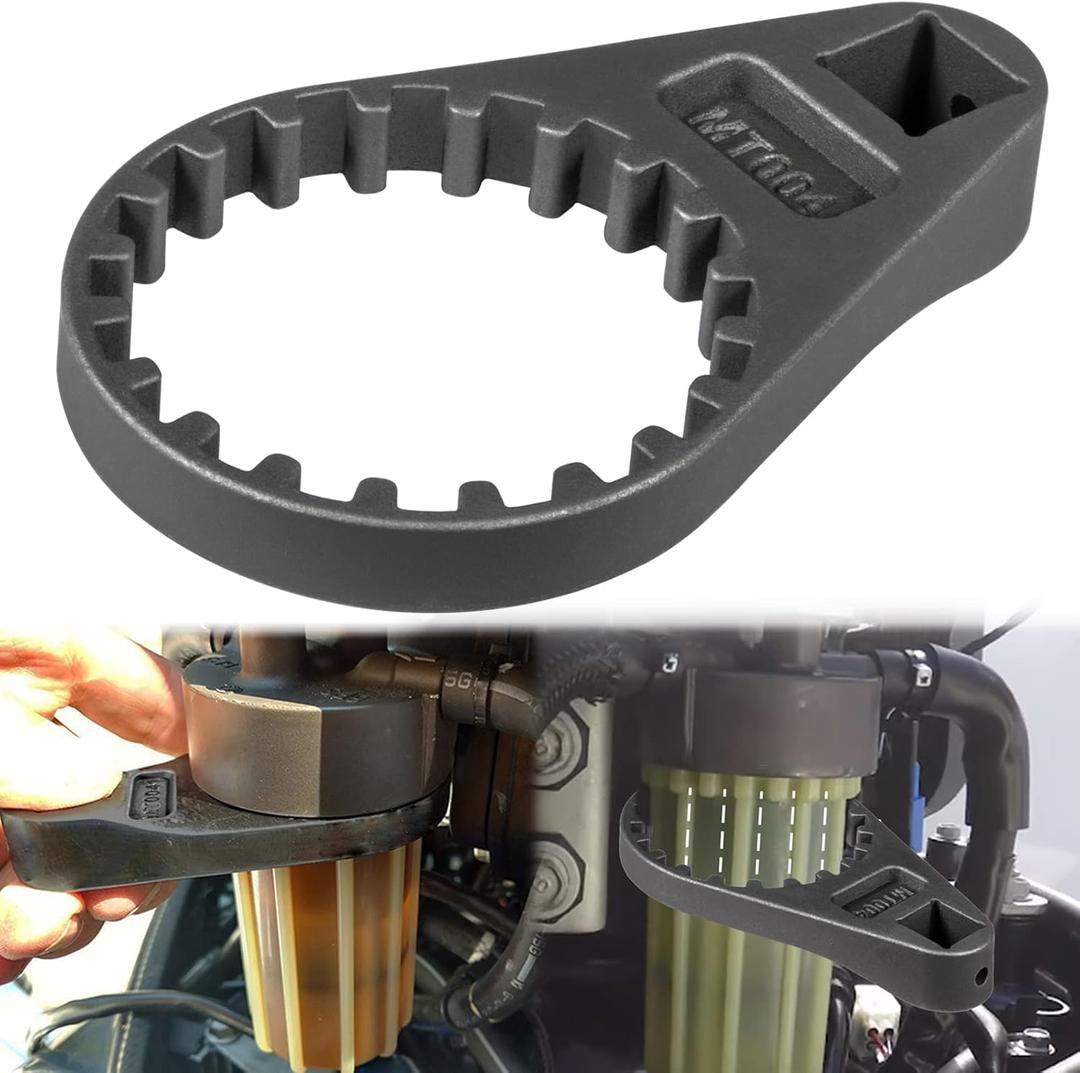 Fuel Filter Water Separator Wrench for Yamaha 2006-2023 4-Strokes 150-350HP (Serial Number 0406 to Current), Replace YB-ACC04 18-79815 Fuel Filter Wrench