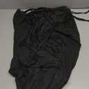 Crib Blackout Cover for Pack N Play, Stretchy Blackout Tent, Breathable Portable Travel Crib Shades, Baby Crib Canopy Covers for Indoor & Outdoor (Black)