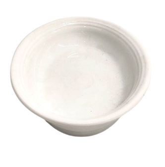 Fiesta Oval Vegetable Bowl Scarlet White