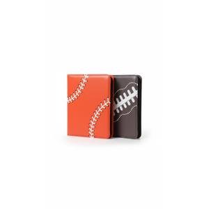 Card Binder 9 Pocket - Football Trading Card Binder Fits 990 Cards With 55 Removable Sleeves, Double Sided Pocket Zipper Card Binder for MTC, TCG, Game Cards, Sports Cards, 2 Packs