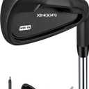 XM-01 Individual Golf Irons or Golf Irons Set - Premium Men Golf Club Iron with Steel Shaft for Right Hand Golfers Stiff Flex (Right, #1 Iron Single, Stainless Steel)