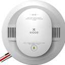 Kidde Smoke and Carbon Monoxide Detector, Hardwired with AA Battery Backup, Wire-Free Interconnect, Voice Alerts, LED Status Light, 85 dB Alarm, 5-inches, 30CUAR-VRF, EXP: 10 Years After Installation