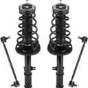 Rear Stut Assembly & Sway Bar Links for 2004-2006 Lexus ES330, Toyota Camry, rShock Absorbers Replace 172208 172207 4PCS 2005