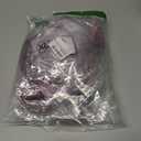 Pink Queen Mesh Top for Women Long Sleeve See Through Shirt Scoop Neck Sheer Blouse (Pink, XL)