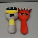 Plush Toys, Horror Games Plushies Toy for Fans, Soft Stuffed Animal Pillow Figure Doll Christmas Birthday Gifts for Adult Kids (Red+Yellow)