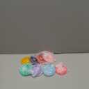 8 Pcs Acrylic Lids for 16 oz Glass Cups Plastic Tumbler Replacement Lids Spill Proof Reusable Glass Cup Lid for Beer Can Iced Coffee Cups Drinking Glasses - Multi-Colored