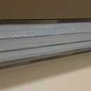 AIKVSXER 6PACK 1x4 LED Flat Panel Light Surface Mount LED Ceiling Light, 5500LM 50W TRIAC 10-100% Dimmable, 3000/4000/5000K AC120V Kitchen Lights Ceiling Flush Mount for Garage/Basement/Laundry (White)