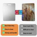Titanium Cutting Board for Kitchen,2026 New Upgrade 100% Pure Titanium Cutting Boards for Kitchen Double Sided Titanware Cutting Board,Sanitary and Durable, Suitable for Dishwashers (L 9 * 13.5in)