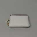 BOSTANTEN Credit Card Holder Wallet RFID Blocking Leather Small Wallet for Women Zipper Keychain Wallet with Wristlet BeigeBrown