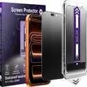 2-Pack Matte Privacy Screen Protector for iPhone 17 Pro Max,Anti-Glare & Anti-Spy,Anti-Fingerprint,Smooth as Silk,Easy Installation, Military-Grade 9H Hardness