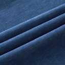 MIULEE Navy Blue Couch Pillow Covers 20x20 Inch, Set of 2 Soft Chenille Decorative Square Throw Pillow Covers Farmhouse for Sofa Living Room Bed