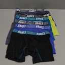 Hanes Moves Underwear, Anti-Chafe Boxer Briefs for Boys, 6-Pack M