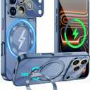 for iPhone 17 Pro Case Compatible with MagSafe Blue
