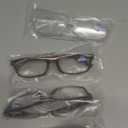 Gaoye +2.0 Multi Pack Reading Glasses - Blue Light Blocking Lenses, TR90 Frames, UV400 - Eyeglasses with Clear Vision (*Black + Bright Leopard + Leopard + Clear)