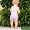 Splash About Happy Nappy Reusable Swim Diaper, Lilac Spring, 3-6 Months