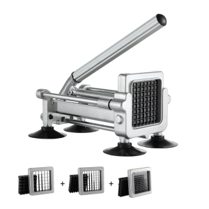 Commercial French Fry Cutter Stainless Steel.Potato Cutter for French Fries