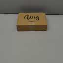 Mullet Wigs for men 80s Rock Wig Halloween Costume Fancy Party Accessories Wig (Sunglasses+Comb) (Black)