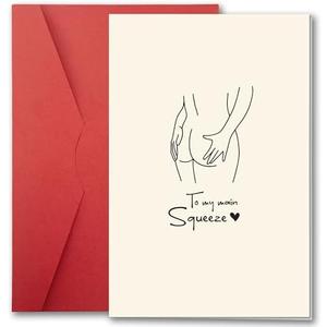Valentines Day Cards For Him, Her, Anniversary Card For Boyfriend, Girlfriend, Board Game Lovers, Cute, Funny, Romantic Birthday, V Day Gifts For Fiance, Husband, Wife, Men, Women (To My Main Squeeze)