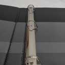 Avery Heavy-Duty View 3 Ring Binder, 0.5 Inch One Touch Slant Rings, 135-Sheet Capacity, DuraHinge, 0.7 Inch Wide Spine, Customizable Clear Cover and Spine, 1 Black Binder (79381)