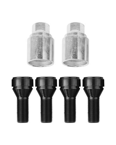 Wheel Lock Spare Tire Anti-Theft Bolts M14 X 1.25 Replace for 36136792851 Compatible with BMW 228i 328i 335i 428i 435i 528i 650i X1 X2 X3 X4 X5 X6 X7 Z4 M2 M3 M4 Pattern No. 057（6Pcs ）