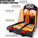 GOODLYSPORTS Mini Basketball, Table Top Games for Kids and Adults, Desktop Games, Desk Toys for Office for Adults, Basketball Gifts for Boys 8-12