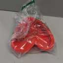 8 Inch Silicone Heart Shaped Cake Pans Small Heart Cake Pan Set Nonstick Silicone Heart Molds for Baking (2 Pcs, Red)