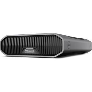 SanDisk Professional 12TB G-Drive Enterprise-Class External Desktop Hard Drive - 7200RPM Ultrastar HDD Inside, USB-C (10Gbps), USB 3.2 Gen 2, Mac Ready - SDPHF1A-012T-NBAAD