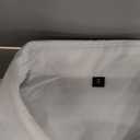 Zeagoo Womens Button Down Blouse Rolled Cuffed Short Sleeve Shirts Casual Work Blouse Summer Hawaiian Outfits (Small, White)