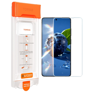 TORRAS Strong Magnetic & Seamless Stand for Samsung Galaxy S26 Ultra Case, Fit for MagSafe, MilGrade Drop Protection, Kickstand for Samsung Galaxy S26 Ultra Case, Translucent Back/Purple Edge