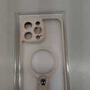 TORRAS 360 Spin Stand Magnetic for iPhone 16 Pro Max Case, [Full Camera Protection][Fit for MagSafe] [16FT Mil-Grade Drop Protection] PC & TPU Case for 16 Pro Max(6.9"), Rose Gold Pink