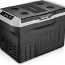 Frigidaire 2-in-1 Portable 12/24V DC & 110-240V AC Compressor Fridge Freezer – Compact for Travel, Car, Camping, Road Trips, Home, Dual Voltage 21qt