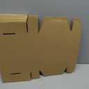 MEBRUDY 9x6x2 Inches Shipping Boxes Pack of 50, Small Corrugated Cardboard Box for Mailing Packing Literature Mailer
